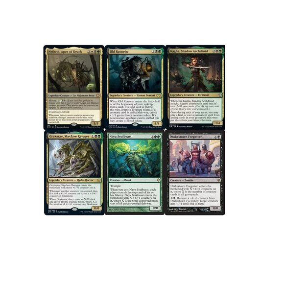 MTG Commander EDH Deck Nethroi, Apex of Death 100 Cards Custom Deck Graveyard NM - Picture 1 of 1